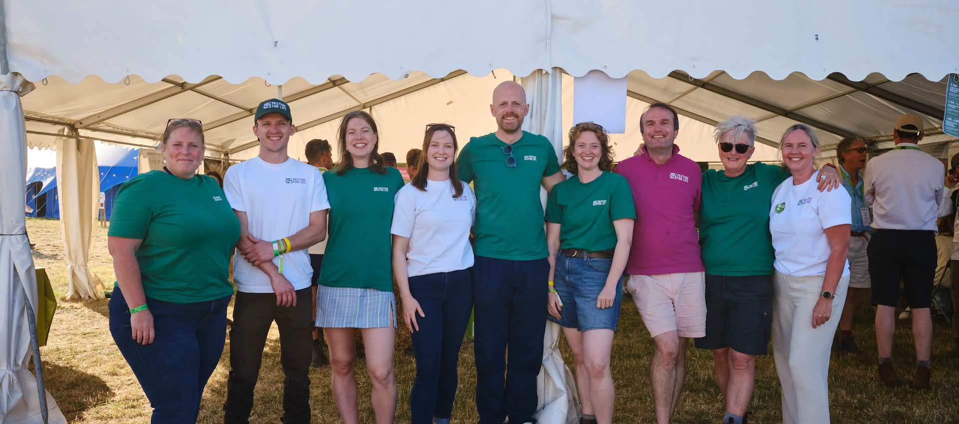 Pasture for Life team at Groundswell, 2025